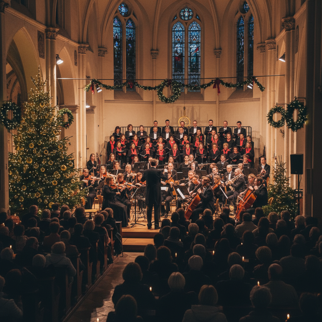Concert de Crăciun la Sfântu Gheorghe cu Orchestra Filarmonicii Brașov și Corul Bisericii Negre