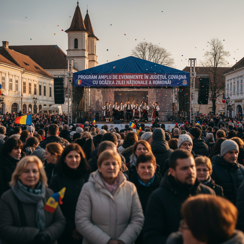 Evenimente diverse în județul Covasna de Ziua Națională a României