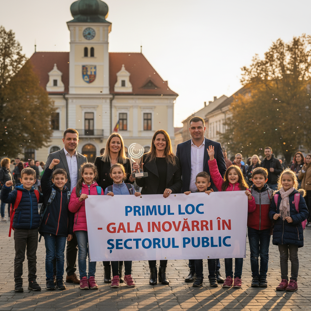 Pedibus Sfântu Gheorghe, câștigătorul Galei Inovării în Sectorul Public