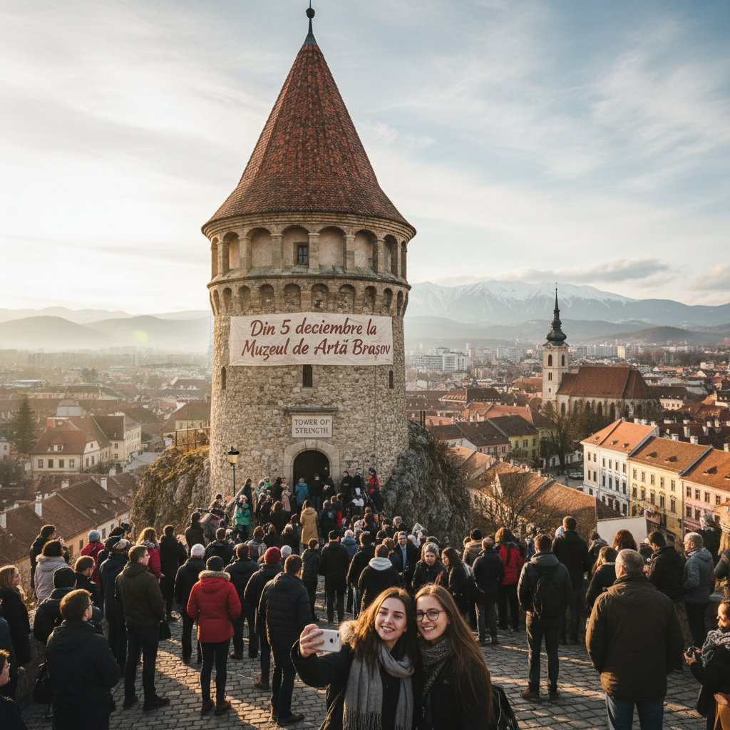 Tower of Strength – Expoziție deschisă din 5 decembrie la Muzeul de Artă Brașov